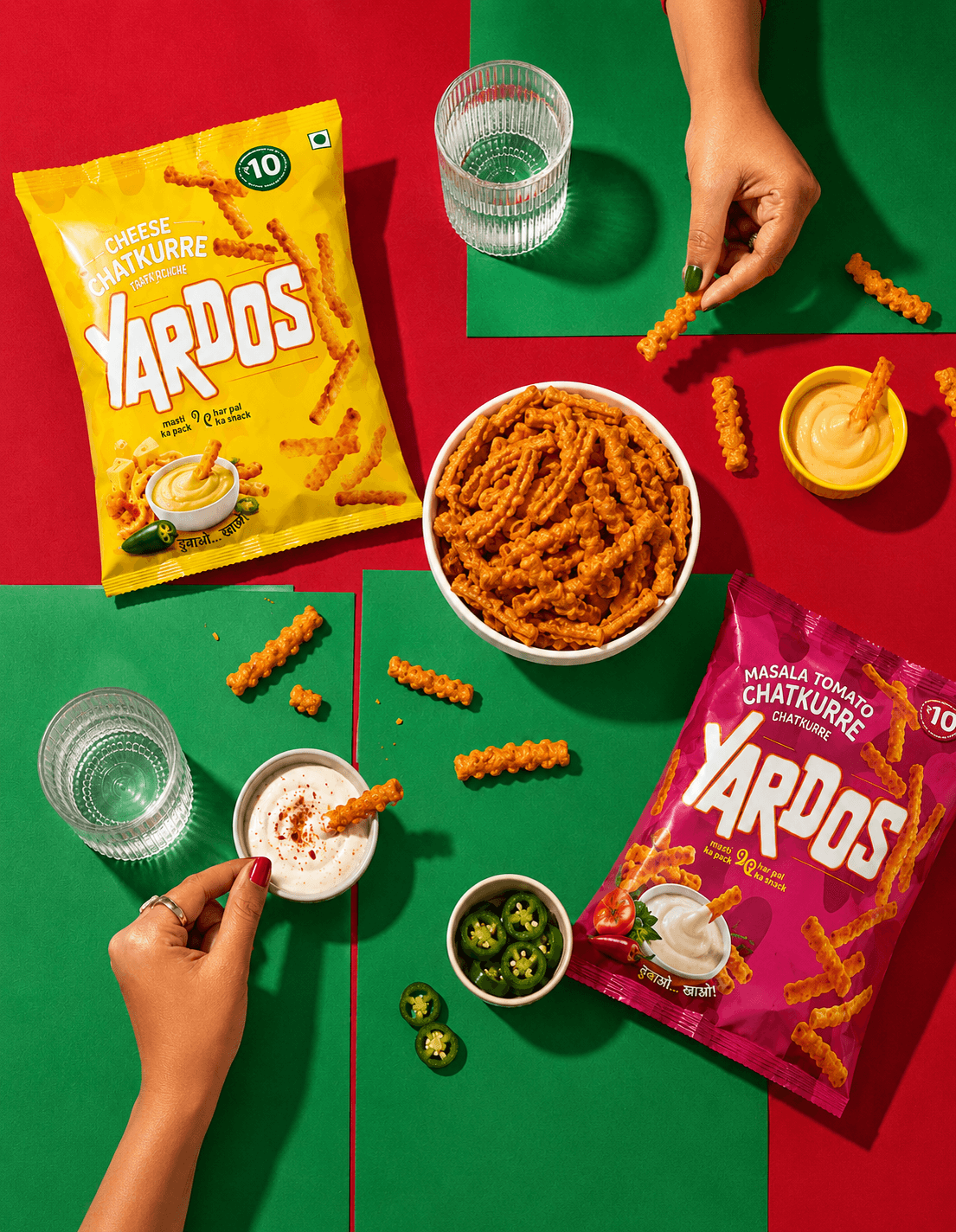 Extruded Snacks Hover