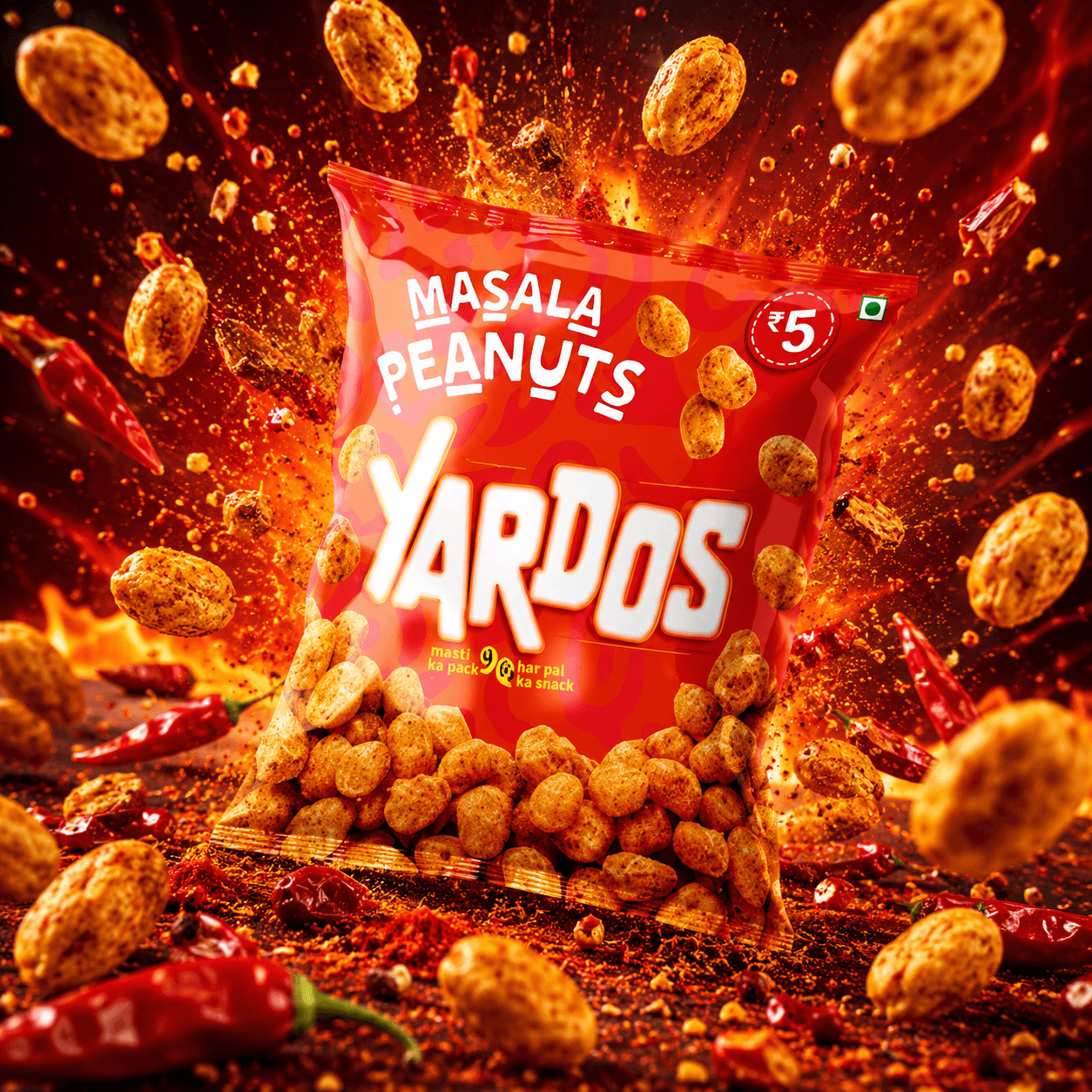 Yardos Masala Peanuts