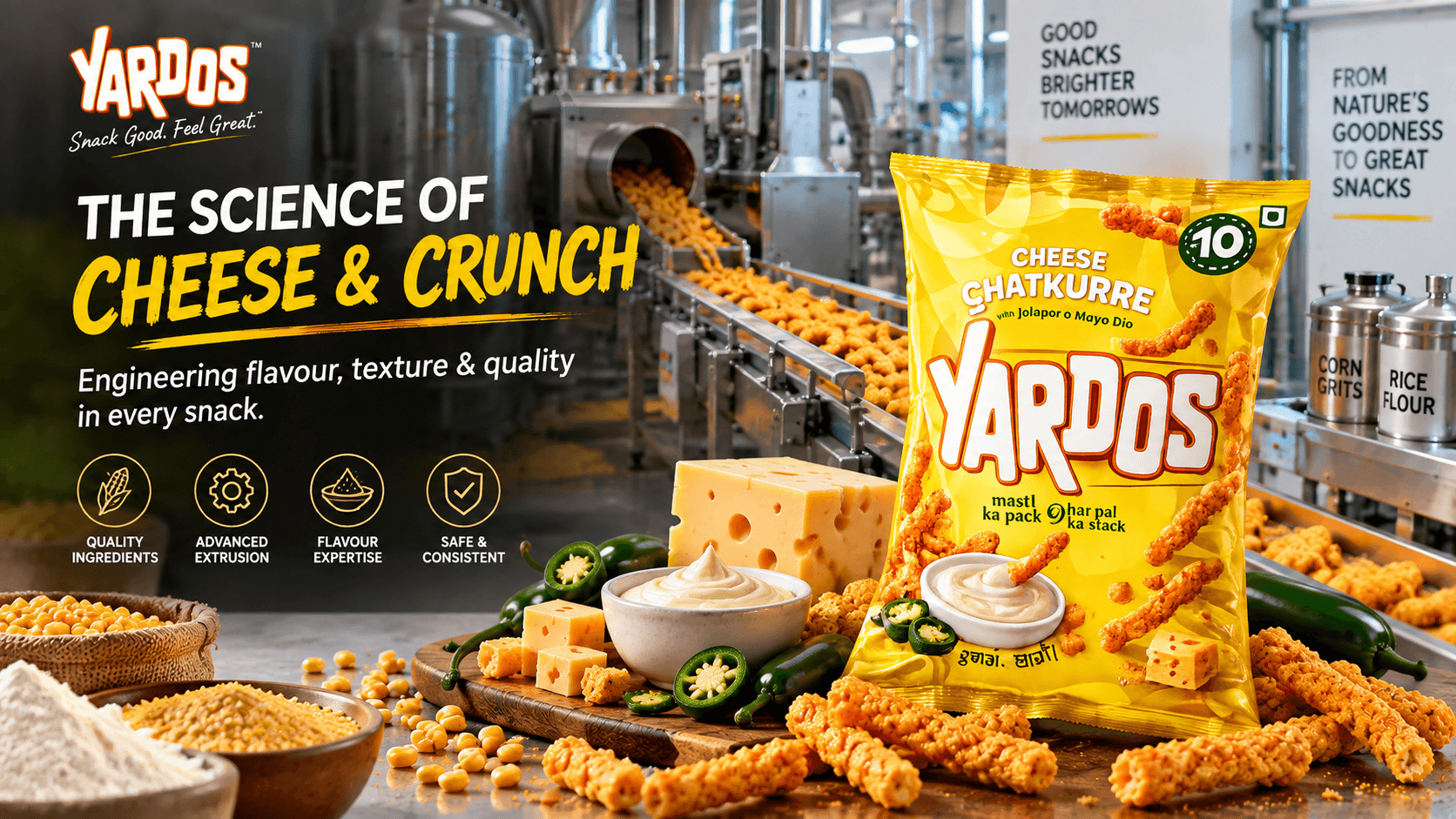 The Science of Cheese & Crunch: Engineering the Perfect Cheese Snack for the Indian Market